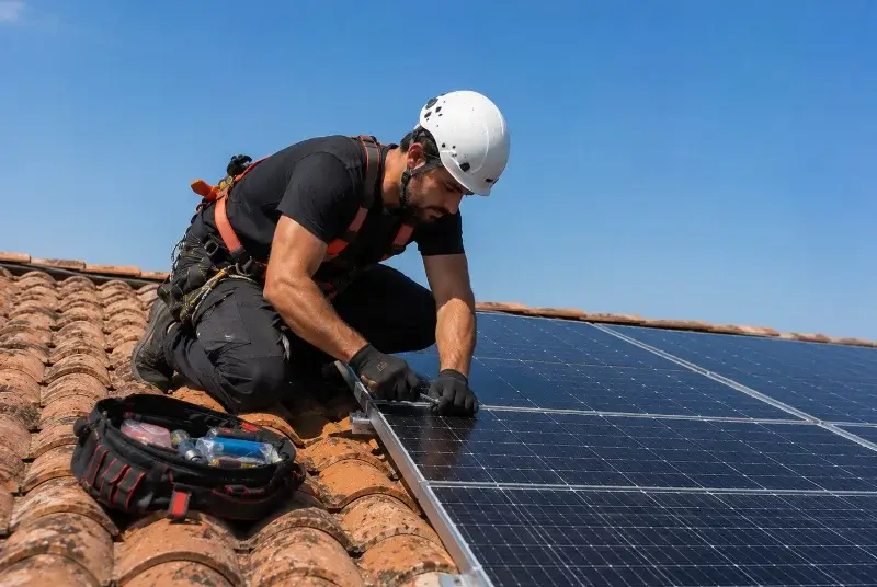 Maintenance et monitoring de panneaux solaires à Saint-Cricq-Chalosse