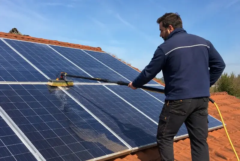 Nettoyage et entretien de panneaux solaires à Saint-Cricq-Chalosse